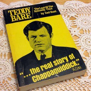 3 for $10 book sale! Vintage Political Expose' - Teddy Bare (Kennedy scandal)
